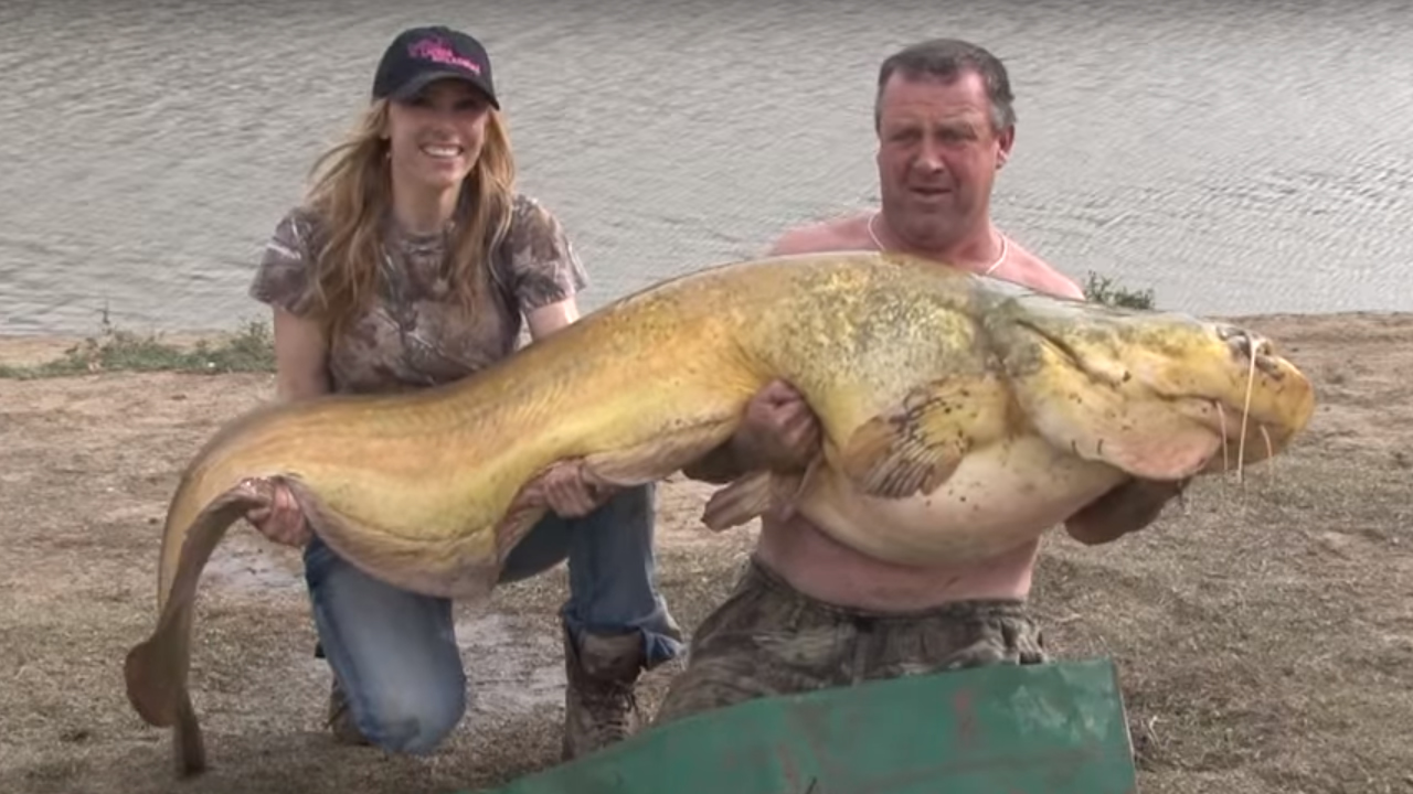Larysa Unleashed Catches River Monsters